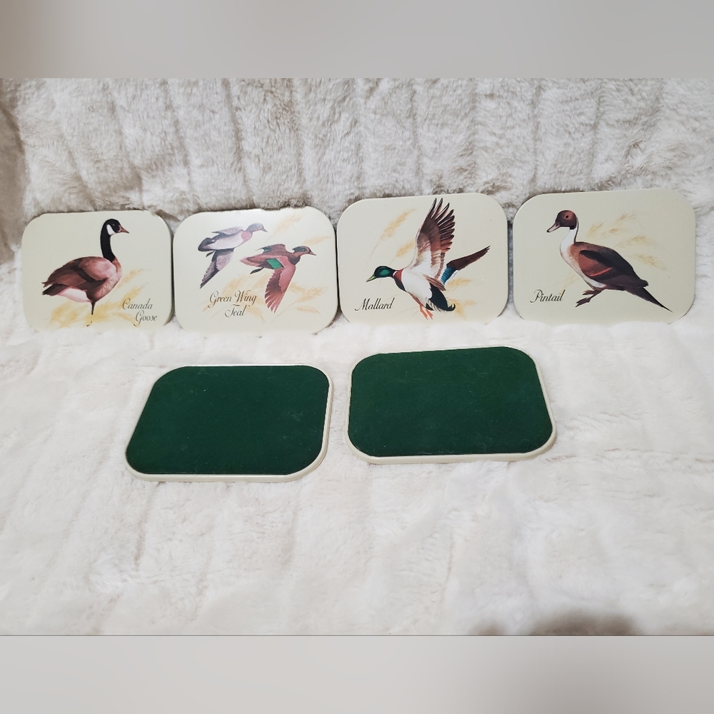 Vintage 1981 Avon Chesapeake Coaster Set